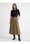 Alita City Farkıyla Lcw Everyday Black Knitwear Patterned Polo Neck Women's Sweater - 2
