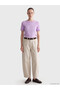 Alita City Lcw Comfort Lilac Knitwear Plain Oval Neck Women's Sweater - 2