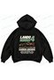 Lando Norris F1 Printed Oversize Boxy Hooded Sweatshirt