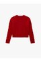 Hair Braid Textured Crew Neck Long Sleeve Knitwear Sweater - 6