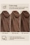 Flower-Patterned Cotton Soft Shawl Spring Series Light Brown - 4