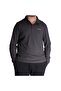 Men's Outdoor Long-Sleeve Polo – Solar Shield Protection, Dark Grey