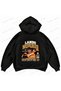 Lando Norris F1 Graphic Printed Oversize Boxy Hooded Sweatshirt