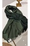 Cashmere Wool Gradient and Double-Sided Shoulder Shawl & Scarf - 3