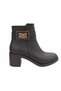 Women's Buckle-Strapped Thick-Heeled Ankle Boots Stylish Short Boots - 2