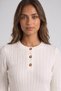 Hair Braided Polo Collar Stone Women's Blouse 26K0208K1 - 2