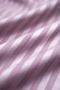 Striped Satin Double Duvet Cover Set |   100% Cotton |   200X220 cm Duvet Cover, Striped Elastic Sheet, 2 Pieces of 50X70 cm Pillowcases |   Stylish and Elegant |   Hotel Comfort - 5