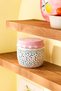 Polka Dot Porcelain Jar Spice Container with Silicone Lid 300 ml - 4