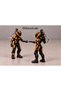 Biker Figure Keychain Set with Helmets for Couples – 2-Piece 3D Printing Lover Gift for Women and Men - 3
