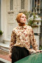 Talia Kibrit Pattern Jacquard Shawl