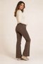 Bell-Bottom Brown Women's Jean Trousers 26K0067K1 - 3