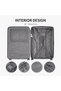 Luggage 104L, Carry-on Suitcase, ABS+PC Hardshell Trolley - 5