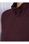 Plum High Collar Women's Zippered Sweatshirt (W6) - 3