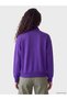 Alita City Farkıyla Xside Purple High Neck Women's Thick Sweatshirt - 4