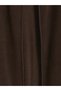 Brown Stand Collar Women's Fleece Vest - 4