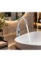 Chrome Sink Faucet with Photocell Sensor, Contactless Automatic Saving Water Modern Faucet Kuğu - 3