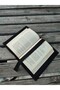Natural Fabric Book Cover,Washable Book Cover,Book Protector,16X22 cm Book Protective Bag,Book Sleeve,Book Bag,Book Lover Gift,Organizer,Notebook Agenda Cover - 2