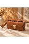 Cnt-6029 Tan Black Paisley Patterned Tapestry Crossbody Wallet Bag |   Eos Collective
