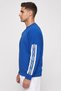 Men Sportswear Fit Long Sleeve Outdoor Sweatshirt, Royal Blue - 3