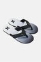 Men Slip On Brand Logo Slippers, Multicolor - 2