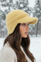 Women's Winter Soft Hat with Earflaps and Ear Muffs