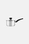 Essentials Saucepan With Vented Glass Lid 18cm, Silver