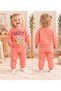 Baby Girl Cotton Printed 2-Piece Winter Set - 4