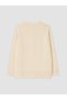 Peak New Season Beige Crew Neck Women's Knitwear Tunic - 6