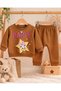 Baby Girl Cotton Printed 2-Piece Winter Set - 2