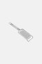 Tubular Stainless Steel Flat Grater, Silver - 2