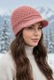 Women's Winter Cuffed Knitwear Knitted Patterned Hat Beanie