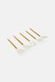 5 Pieces Silicone Utensil Set, Multicolor - 2