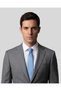 Blue Patterned Slim Men's Tie - 7 cm Wide - 5