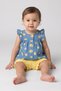 Toddlers Girl 2 Pcs Floral Print Top And Shorts Set, Multicolor