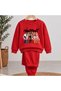 Team Sweatshirt Manifestprinted Girls' Boys' Crew Neck Sweatshirt