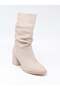Rsl 2430 Beige Women's Bellows Short Boots - 6