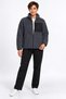Women's Smoked Color Soft Welsoft Fleece Jacket with Zipper and 3 Pockets - 8