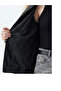 Oversized Women's Leather-Look Jacket - 2