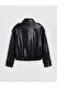 Black Hooded Quilted Women's Puffer Jacket - 2