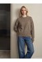 10886 Wool Blend Crew Neck Sweater