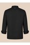 Durable Premium Alpaca Fabric - Men's Chef Jacket with Stainless Metal Snaps - White / Black - Name Embroidery Gift - 2
