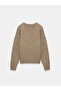 10886 Wool Blend Crew Neck Sweater - 7