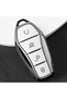 Byd Compatible Atto 3, Seal U, Sealion 7 Piano Tpu Key Case Cover (White)