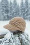 Women's Winter Cuffed Knitwear Knitted Patterned Hat Beanie - 5