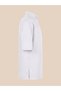 Oversize Single Row Metal Snap Men's Chef Jacket - White / Black - Name Embroidery Gift - 4