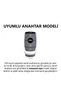 Mercedes Benz Compatible A, B, C, E, S, g Series, Cla, Cle, Gls, Gla, Glb, Glc, Amg Piano Tpu Key Case Cover (Gray) - 2