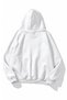 Unisex Oversize 3 Thread Hoodie Premium Quality Fabric Thick Hooded Sweatshirt - 2