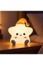 Soft Silicone Star Night Light 30 Minutes Timer Warm Light Children's Room Bedside and Sleep Lamp, N-3275