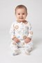 Toddlers Boy 2pcs Allover Print Long Sleeve Coverall, Multicolor