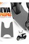 Mondi̇al Wi̇ng 50 Compatible Eva Motorcycle Mat Scooter Foot Mat Motor-Specific Light Gray
